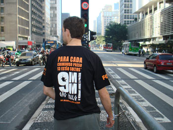 Ação promocional do canal Fox